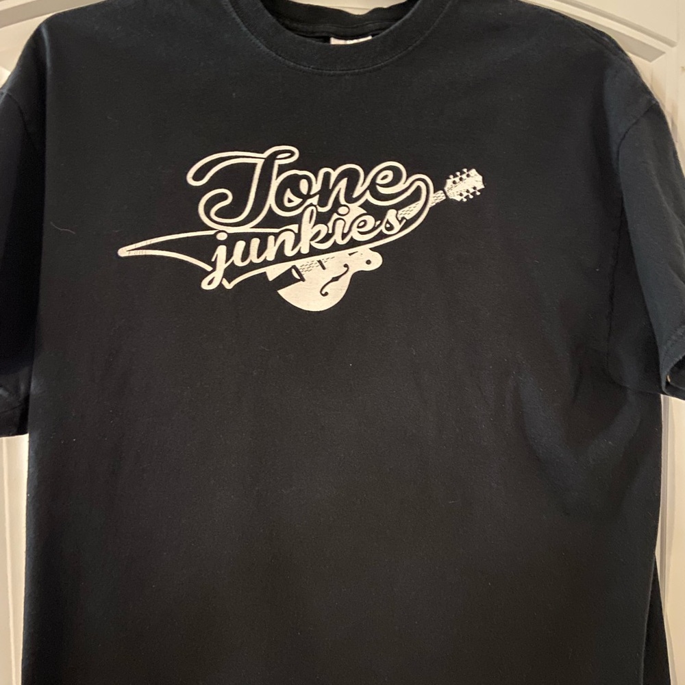 Tone Junkies Rock Band Gildan Ultra Cotton Black Tee